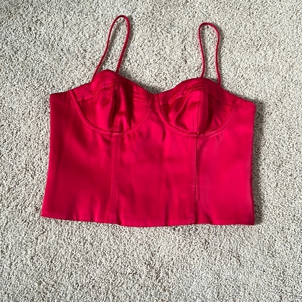 Jason Wu Crop Corset Top - Nwot